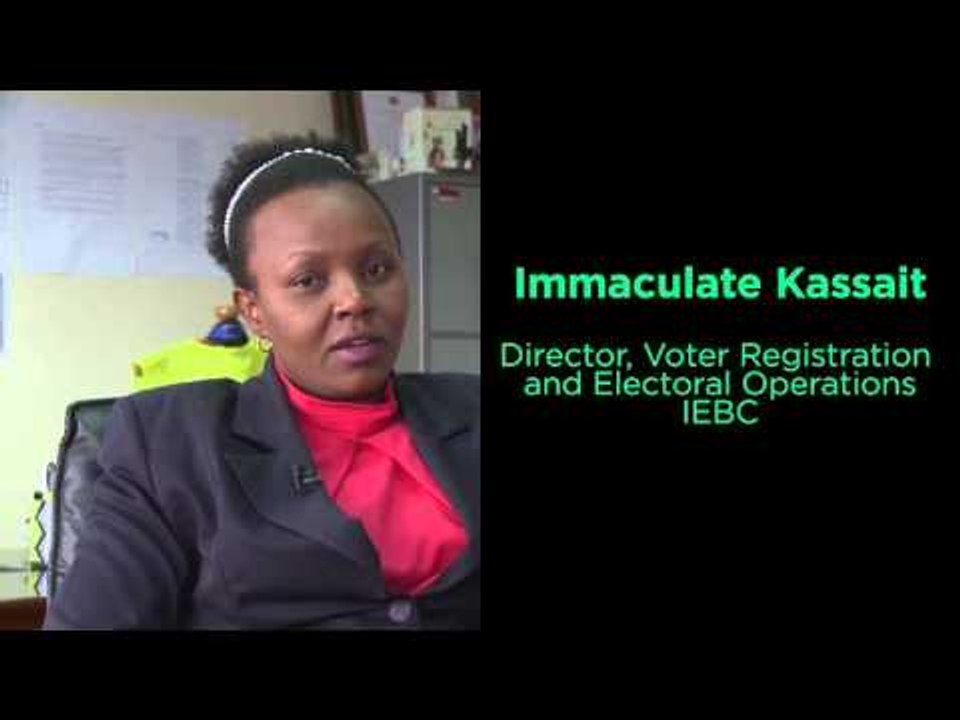 IEBC official speaks about the non-standard cases of voter registration