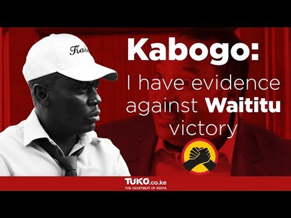 Kabogo: I have evidence against Waititu victory
