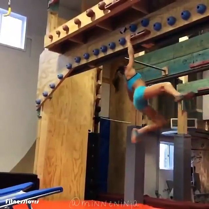 This girl is a beast...