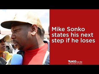Mike Sonko misses his name on register, announces next step if he loses