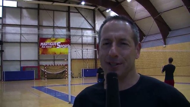 Christophe Charroux entraineur du Martigues Volley Ball