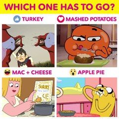 Which Thanksgiving Food Has To Go?