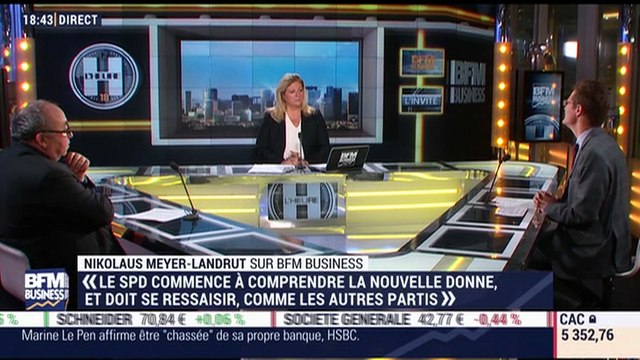 Nikolaus Meyer-Landrut: Le SPD commence à comprendre la nouvelle donne et doit se ressaisir, comme les autres partis - 22/11