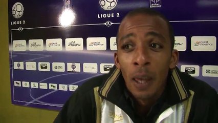 Amor Kéhiha dans les vestiaires de Parsemain après le nul face à Clermont