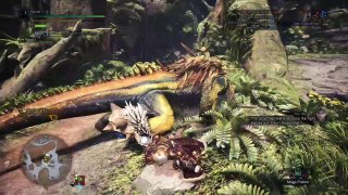 【MHW】モンスターハンターワールドプレイ動画狩猟笛編　記譜や旋律など【MHWorld】