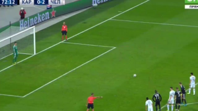 (Penalty) Fabregas Goal HD - Qarabag 0-3 Chelsea - 22.11.2017