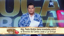 Abogado Pedro Buitrón tiene novedades sobre el divorcio de Carlos José y La Gringa