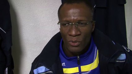 L'entraîneur de Marignane Max Valentin aprés le revers face à Hyéres