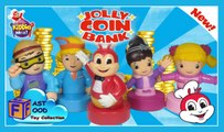 2017 Jollibee Jolly Coin Bank Jolly Kiddie Meal (complete set) | fastfoodTOYcollection