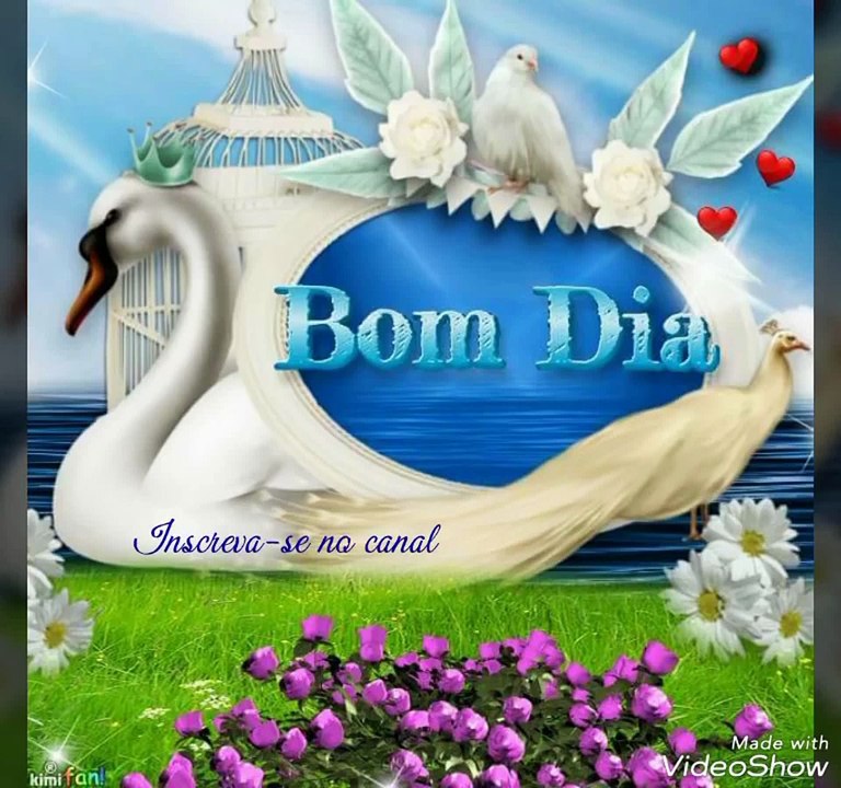 Linda mensagem de Bom dia   Vídeo de Bom dia