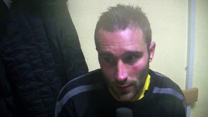 Jérémy De Magalhaes après le revers à Colmar