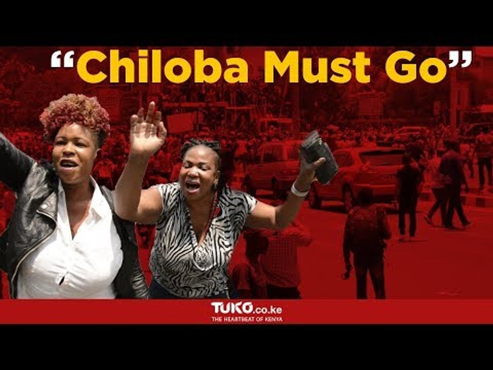Chiloba must go demos