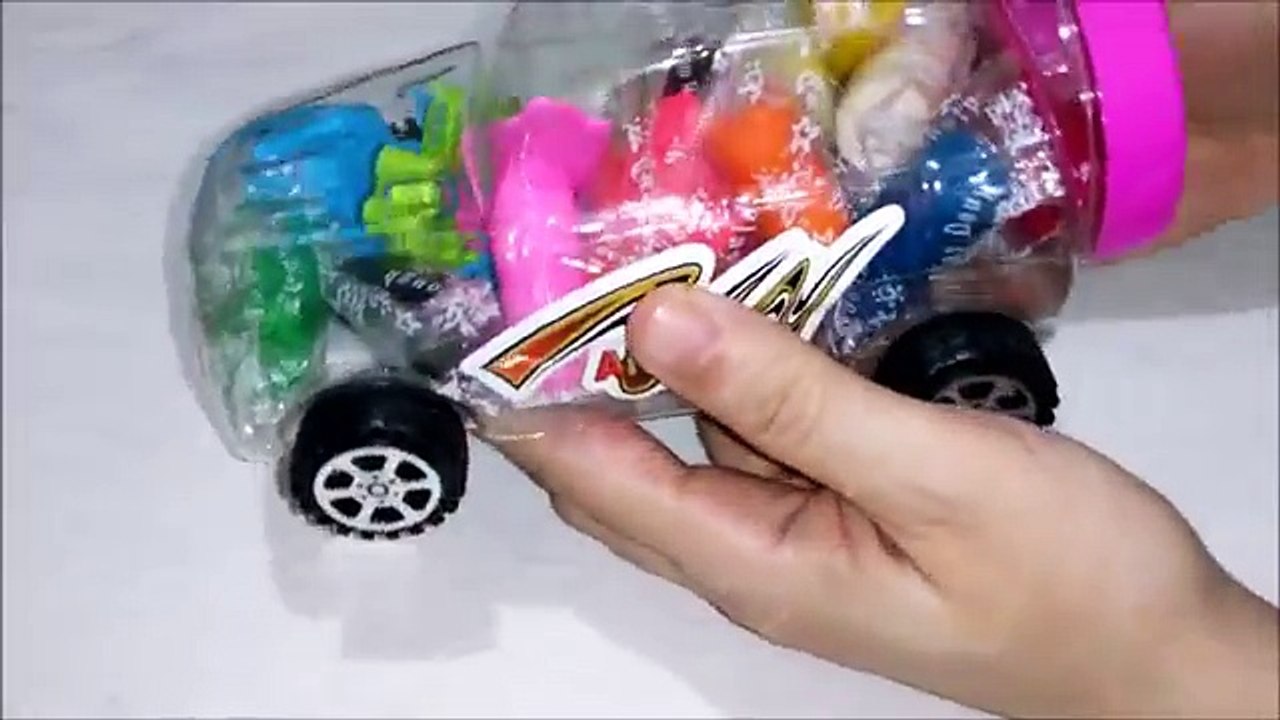 العاب صلصال : صلصال بداخل سيارة : العاب بنات و أولاد : العاب الطين للاطفال : العاب عبير