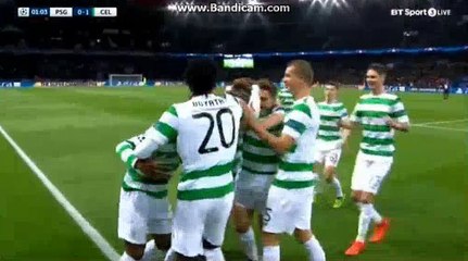 Moussa Dembele Goal PSG 0-1 Cletic 22.11.2017