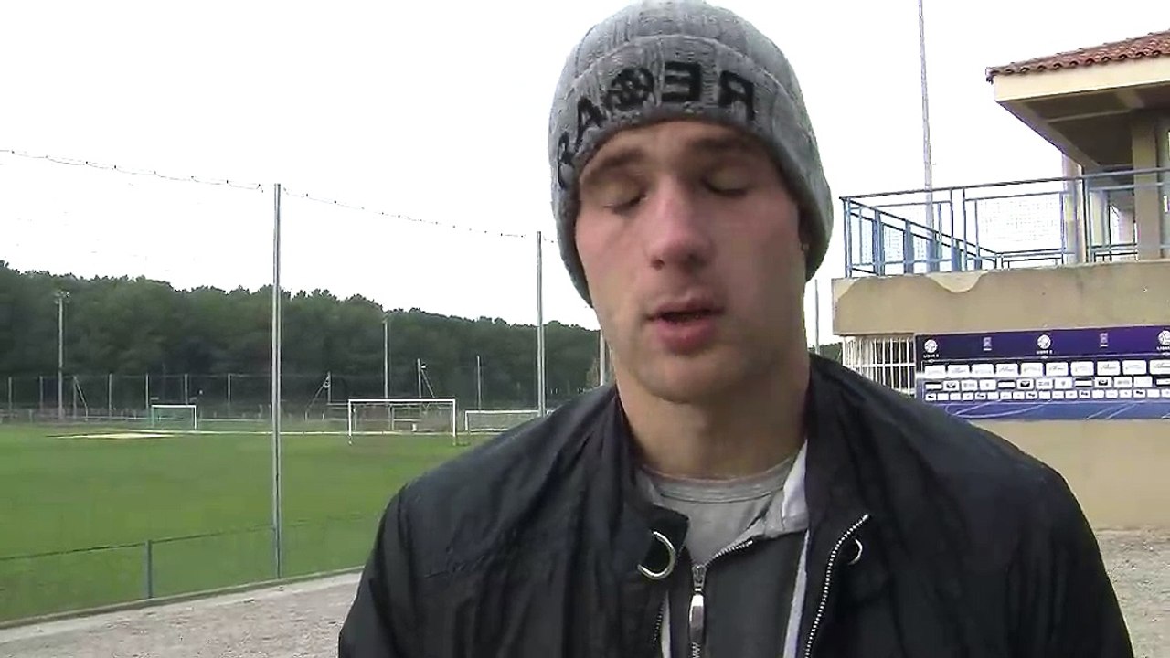 Le portier du FC Istres Denis Petric avant la venue d'Amiens