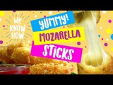 How to make mouthwatering mozzarella sticks