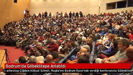 Bodrum'da Göbeklitepe Anlatıldı