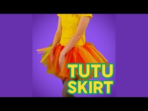 Easy DIY no sew Tutu skirt