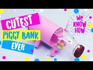 DIY Cutest piggy bank ever!