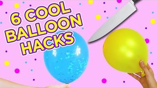 6 Cool balloon hacks to try at home