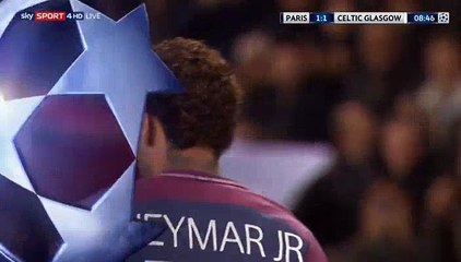 Neymar Goal HD - Paris SG	1-1	Celtic 22.11.2017