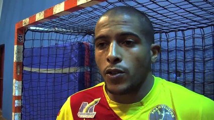 Grégory Tablon, capitaine de l'équipe de Martigues