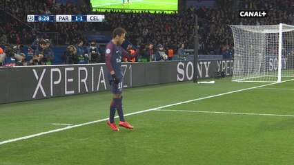 Champions League - PSG / CELTIC FC - Neymar égalise après un superbe travail de Rabiot