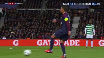 Neymar Second Goal HD - Paris SG 2-1 Celtic 22.11.2017