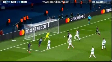 Edinson Cavani Goal HD - Paris SG 3-1 Celtic 22.11.2017