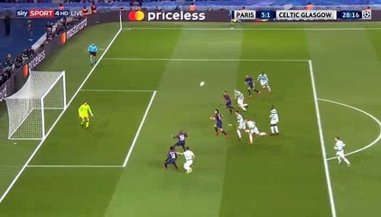 Edinson Cavani Goal HD - Paris SG	3-1	Celtic 22.11.2017
