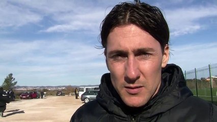 Julien Vanni l'un des deux gardiens du FC Martigues