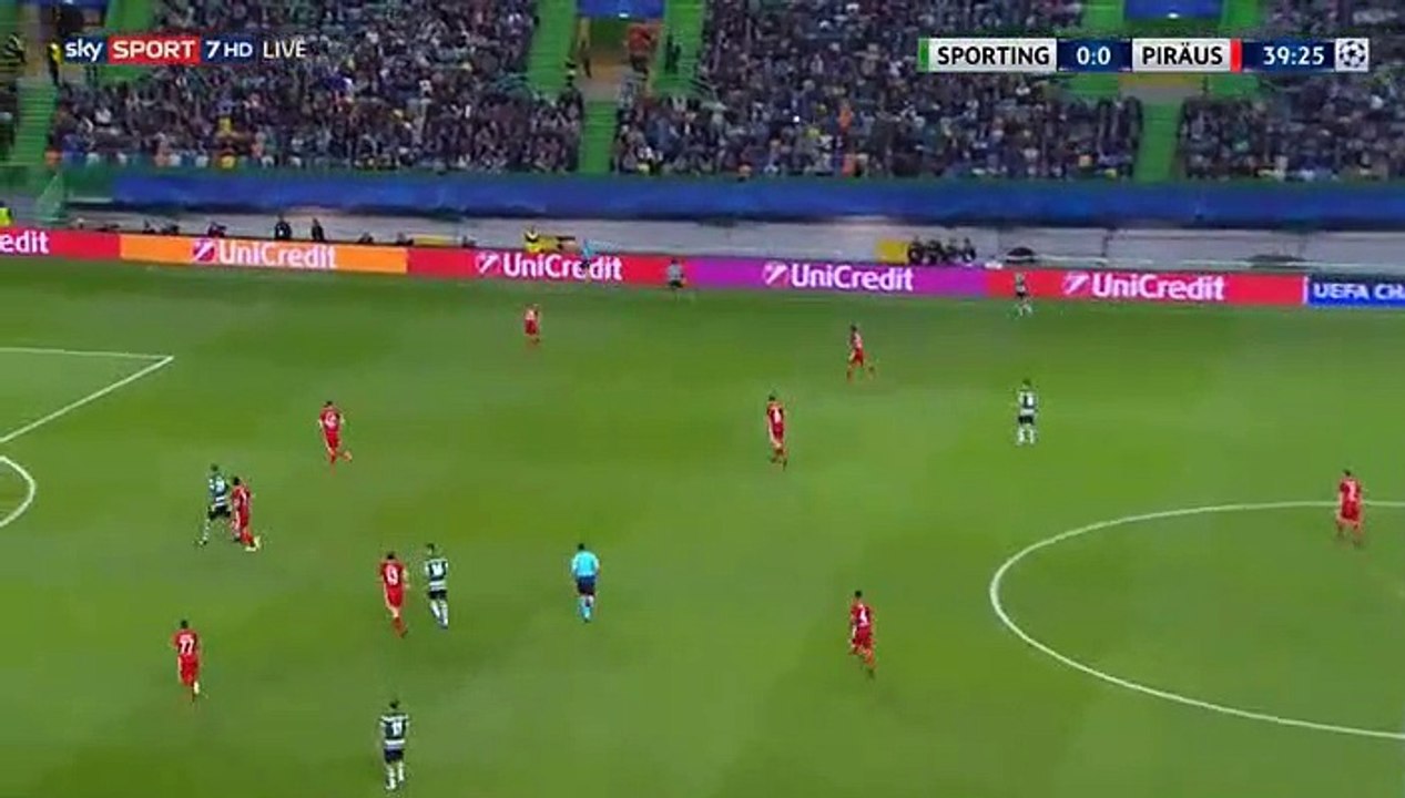 Bas Dost Goal HD - Sporting 1-0	Olympiakos Piraeus 22.11.20