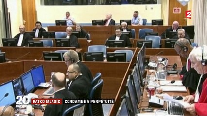 Condamnation de Ratko Mladic : le "Boucher des Balkans" crie sa colère