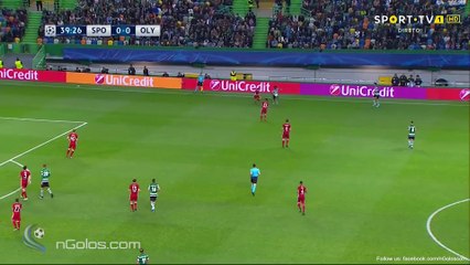 Bas Dost Goal vs Olympiacos (1-0)