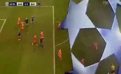 Anderlecht 1-1 Bayern Munich but Sofiane Hanni Goal