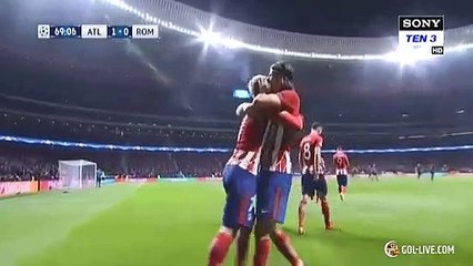 Atletico Madrid 1-0 Roma but Antoine Griezmann Goal HD -