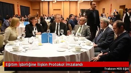 Eğitim İşbirliğine İlişkin Protokol İmzalandı