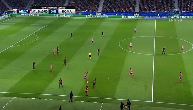 Atl. Madrid 1 - 0 AS Roma 22/11/2017 Antoine Griezmann Super Goal 69' Champions League HD Full Screen .