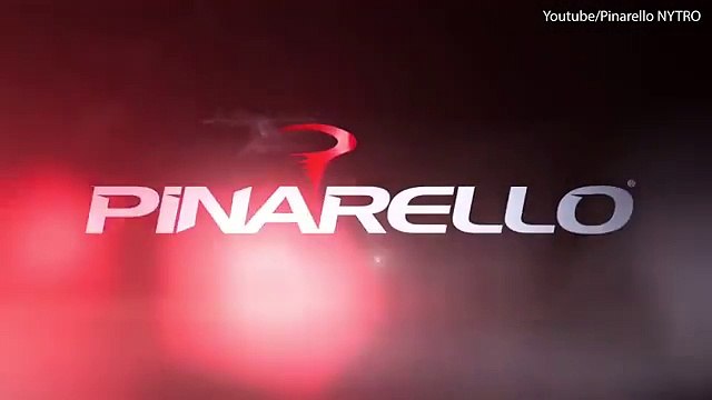 Italian cycling company promos their electric bike Pinarello NYTRO
