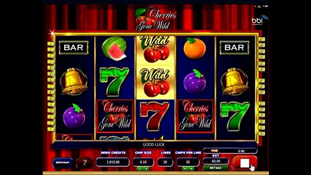 Обзор игрового аппарата Сherries go wild - характеристики и правила