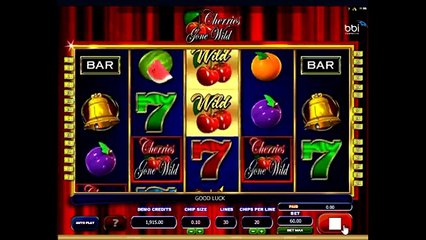 Обзор игрового аппарата  Сherries go wild - характеристики и правила