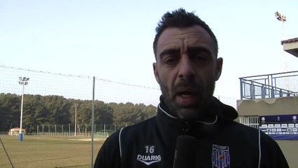 Mickaél Ménétrier titulaire dans le buts Istréens samedi face à Tours