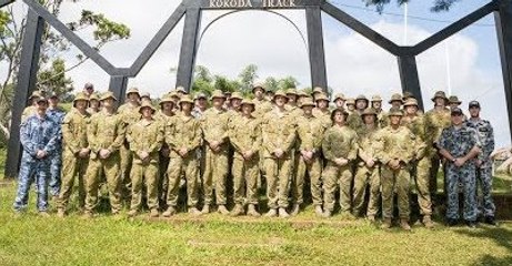 Sailors Make Pilgrimage to Papuan World War II Battle Site Kokoda