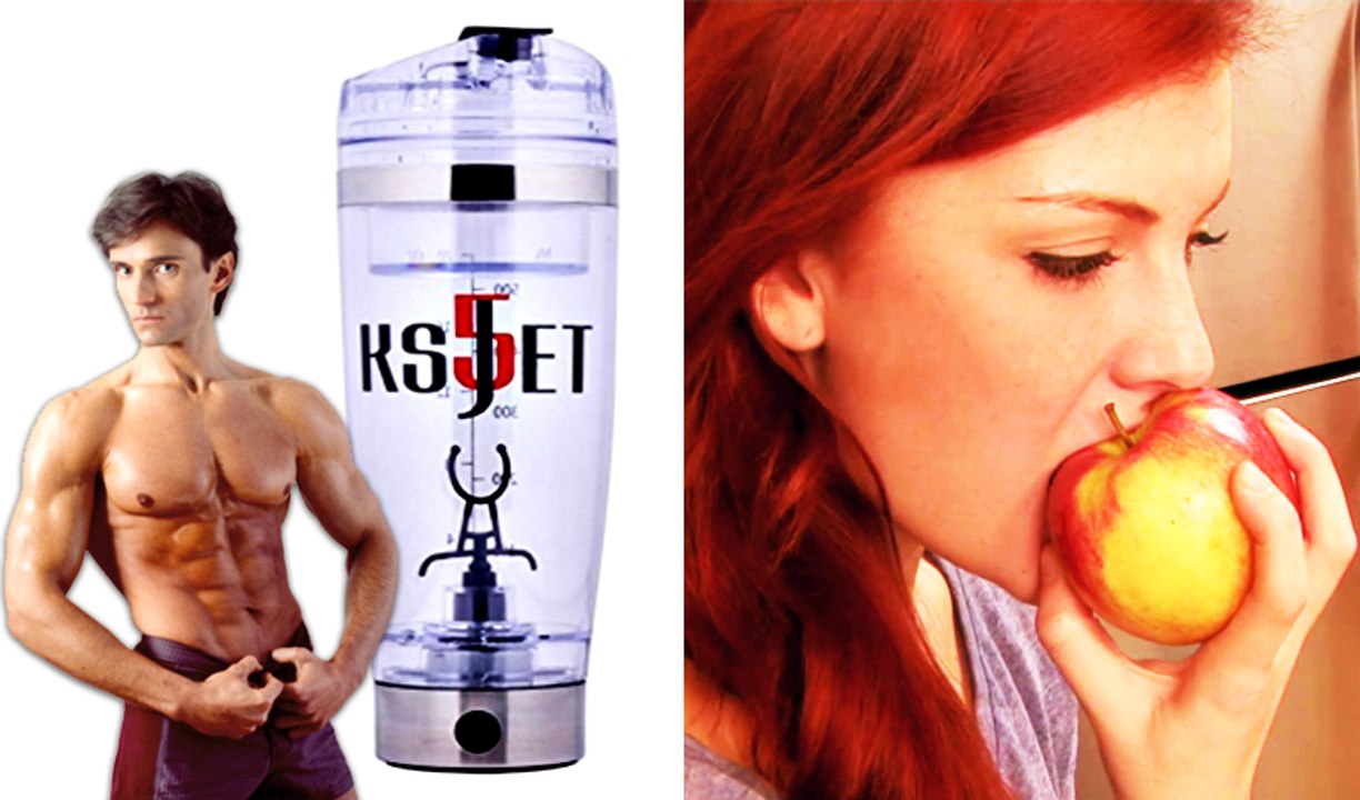 VORTEX SHAKER FOR PERFECT PROTEIN DRINKS & MACRONUTRIENT FOOD GROUPS  | Fit Now with Basedow