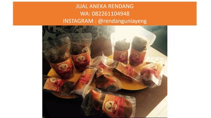 WAAAAAH!!! WA 082261104948 RENDANG SAPI