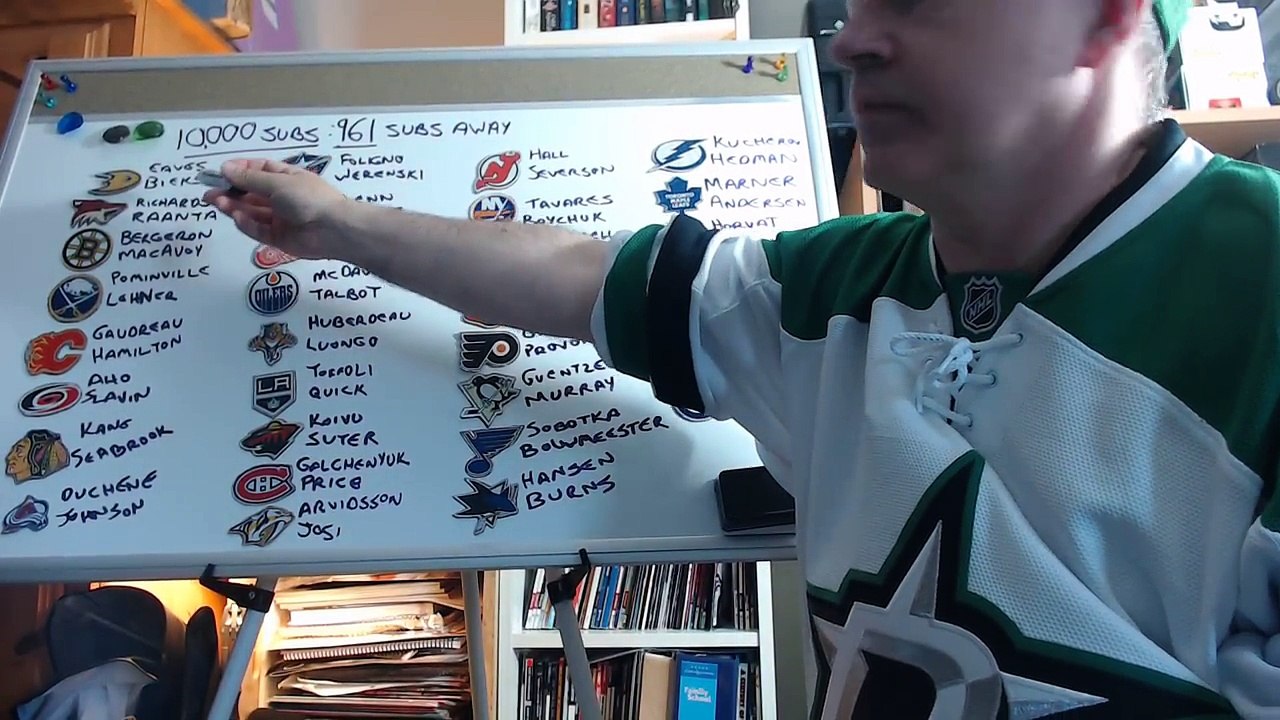 2 Favorite Players Per NHL Team, 62 Players In Total