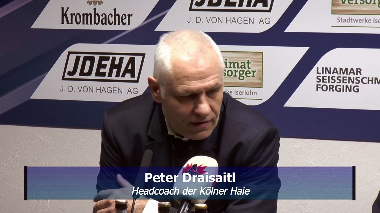 Kölns neuer Trainer Peter Draisaitl und Iserlohns Rob Daum analysieren irres Westderby