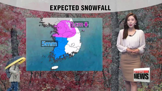 Wintry morning on Suneung test day _ 112317