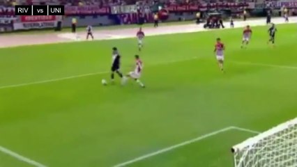 Gol de Rafael Borré - River Plate 1-0 Union de Santa Fe - 22.11.2017