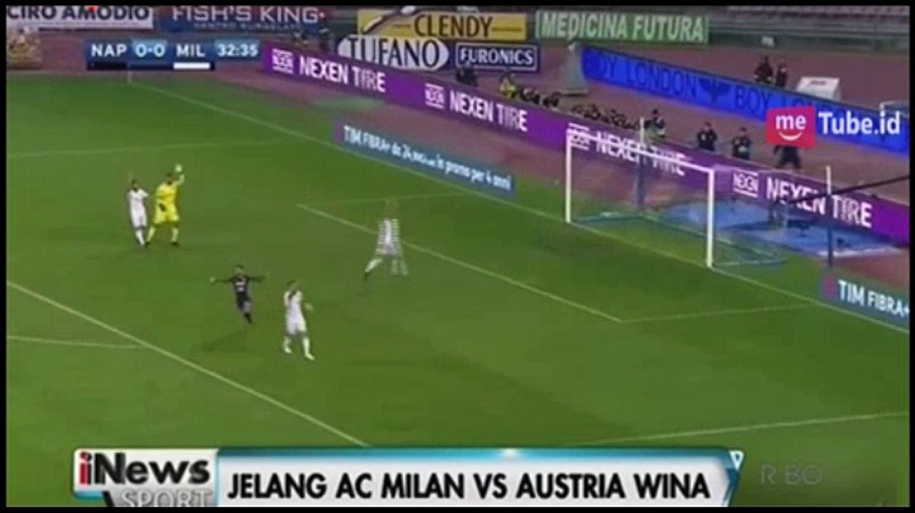 AC Milan Siap Hadapi Wina